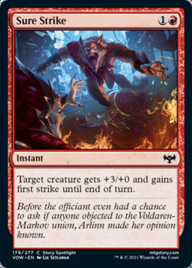 Sure Strike [Innistrad: Crimson Vow]