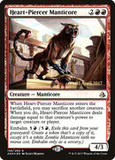 Heart-Piercer Manticore (Prerelease Promo) [Amonkhet Prerelease Promos]