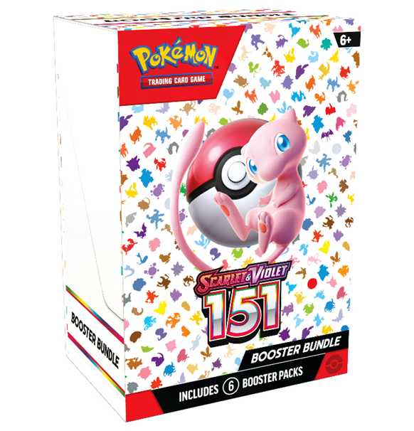 Pokemon Scarlet & Violet 4 151 - Booster Bundle
