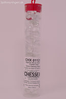 Chessex Glass Gaming Stones - Crystal Clear (40)
