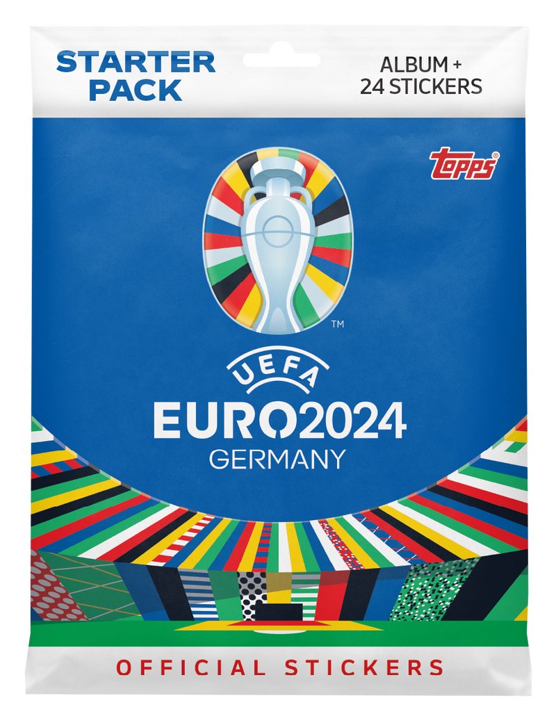 Topps EURO 2024 Stickers - Album Starter Pack