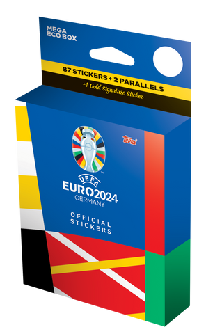 Topps EURO 2024 Stickers - Mega Eco Box