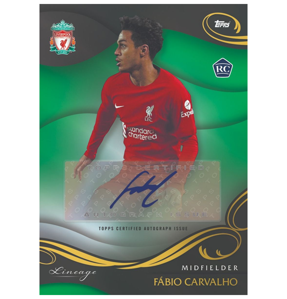 Fodboldkort: Topps - Liverpool Lineage 2022/23