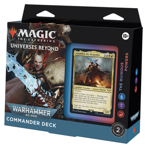 Magic the Gathering: Warhammer 40.000 - The Ruinous Powers - Commander Deck