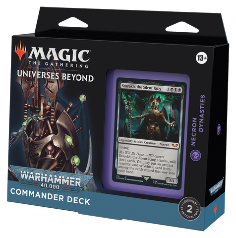 Magic the Gathering: Warhammer 40.000 - Necron Dynasties - Commander Deck