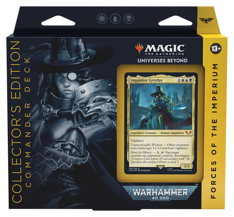 Magic the Gathering: Warhammer 40.000 - Forces of the Imperium - Premium Commander Deck