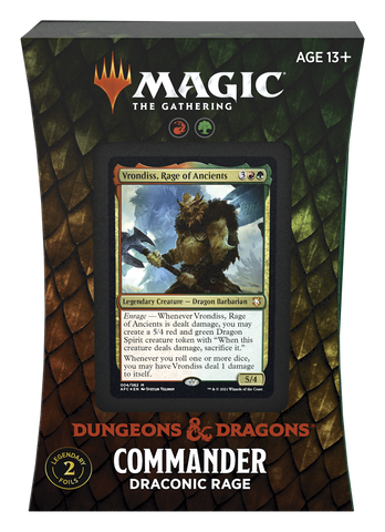Adventures in The Forgotten Realms Commander Deck - Draconic Rage