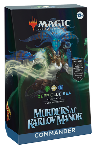 Magic The Gathering: Murders at Karlov Manor - Deep Clue Sea Commander Deck