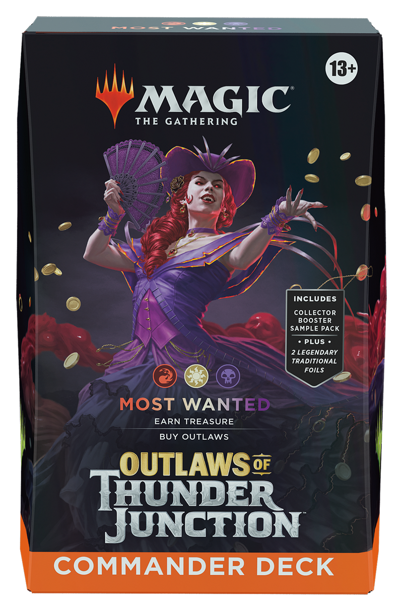 Magic the Gathering - Outlaws of Thunder Junction - Most Wanted Commander Deck