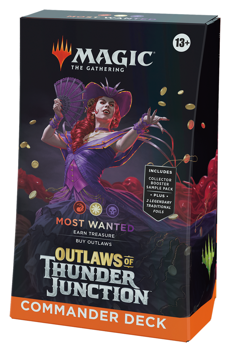 Magic the Gathering - Outlaws of Thunder Junction - Most Wanted Commander Deck