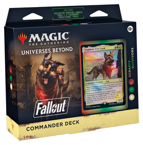 Magic the Gathering - Fallout - Commander Deck Scrappy Survivors