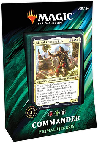 Magic the Gathering: Commander 2019 Deck - Primal Genesis
