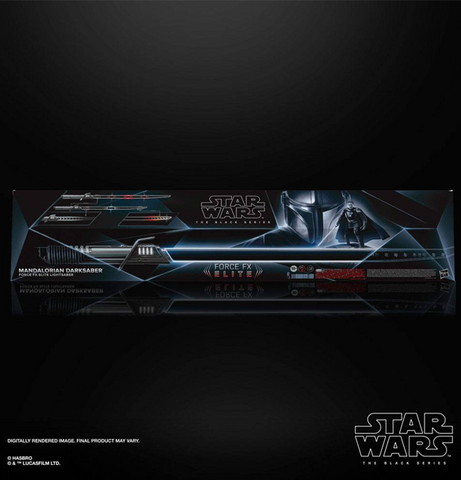 Star Wars: The Black Series - Mandalorian Darksaber Force FX Elite Lightsaber
