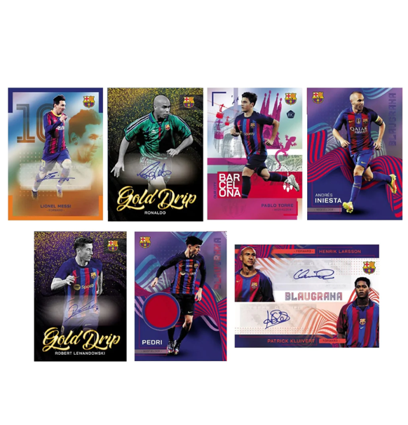 Fodboldkort: Topps - FC Barcelona Official Team Set 2022/23