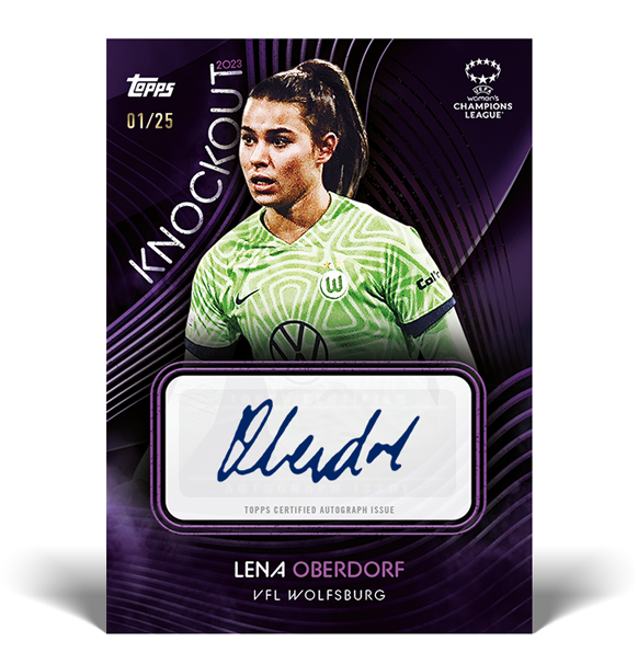 Fodboldkort: Topps UEFA Women's Champions League - Knockout 2023