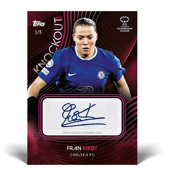 Fodboldkort: Topps UEFA Women's Champions League - Knockout 2023