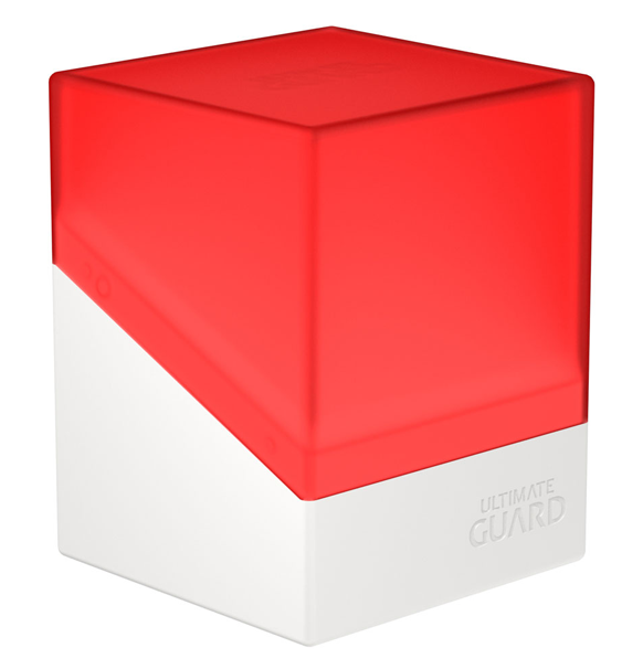 Ultimate Guard: Boulder Deck Case - 100+ Synergy Red/White