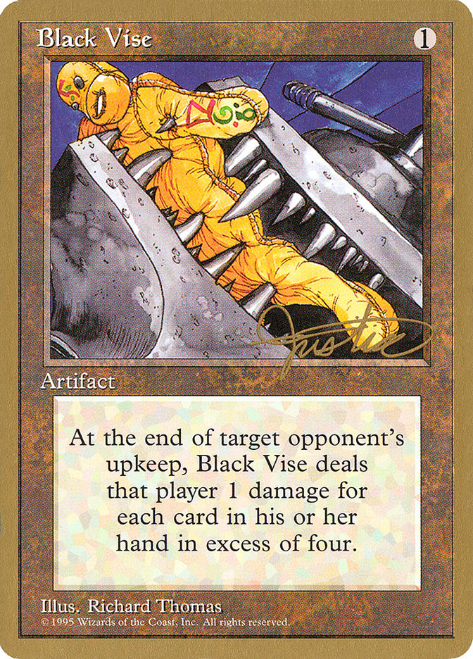 Black Vise (Mark Justice) [Pro Tour Collector Set]