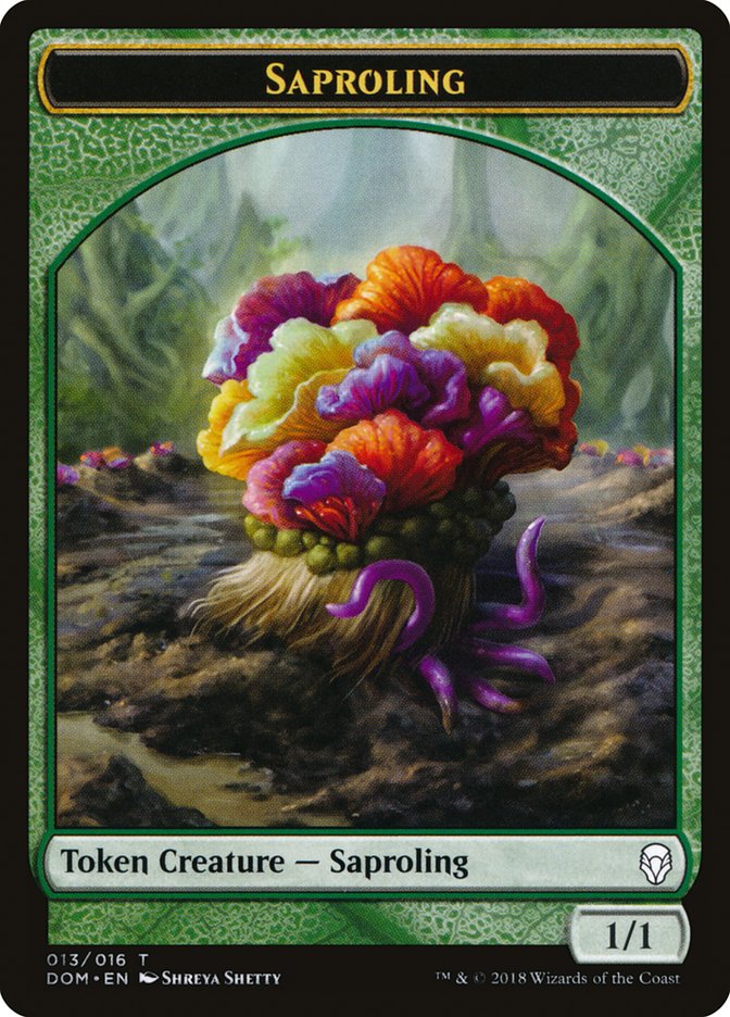 Saproling (013/016) [Dominaria Tokens]