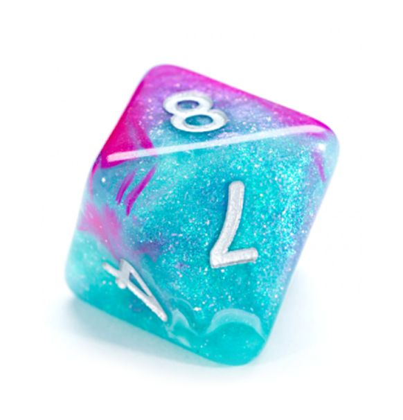 Aether Dice: Polyhedral Dice Set - Swirlpool