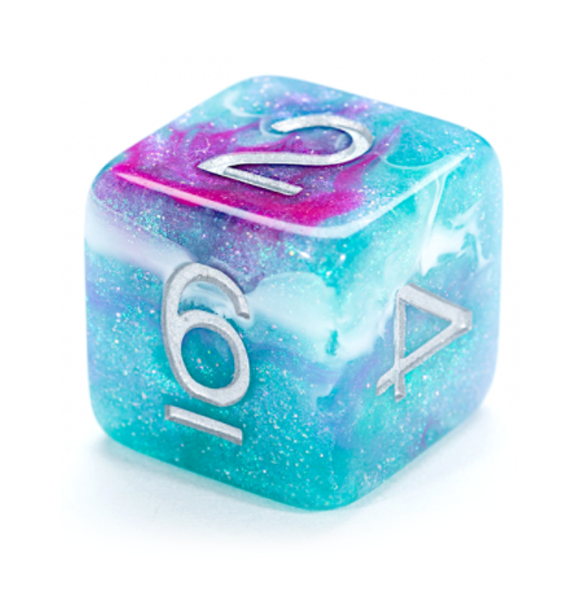 Aether Dice: Polyhedral Dice Set - Swirlpool