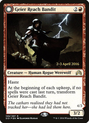 Geier Reach Bandit // Vildin-Pack Alpha [Shadows over Innistrad Promos]