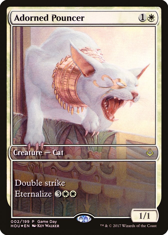 Adorned Pouncer [Hour of Devastation Promos]