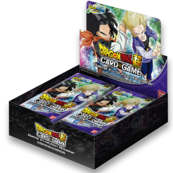 Dragon Ball Super Card Game Battle Evolution Booster Display