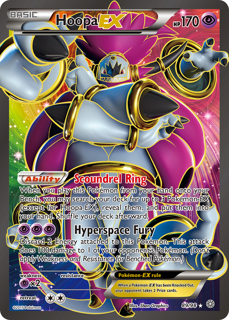 Hoopa EX (89/98) [XY: Ancient Origins]