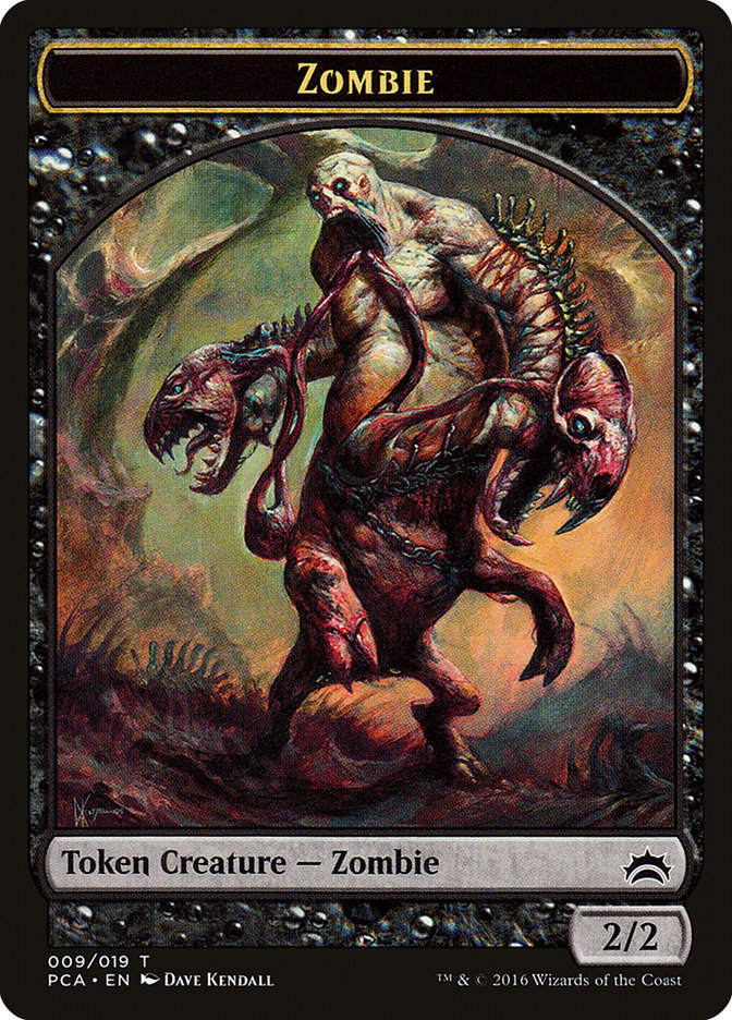 Zombie [Planechase Anthology Tokens]