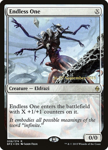 Endless One (Prerelease Promo) [Battle for Zendikar Prerelease Promos]