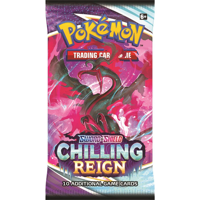 Pokemon Sword & Shield 6 Chilling Reign Booster