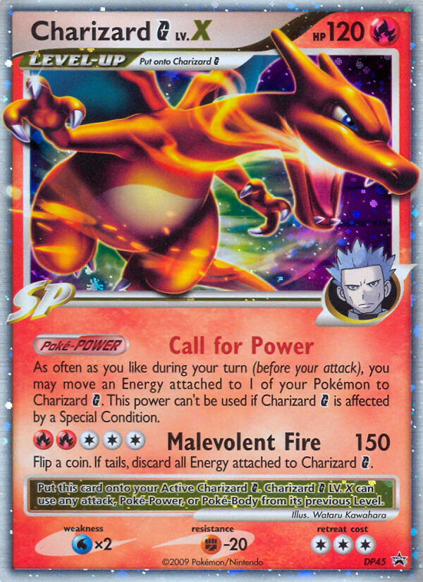 Charizard G LV.X (DP45) [Diamond & Pearl: Black Star Promos]