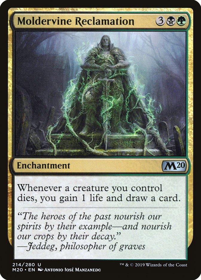 Moldervine Reclamation [Core Set 2020]