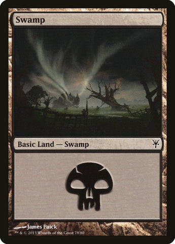 Swamp (35) [Duel Decks: Sorin vs. Tibalt]