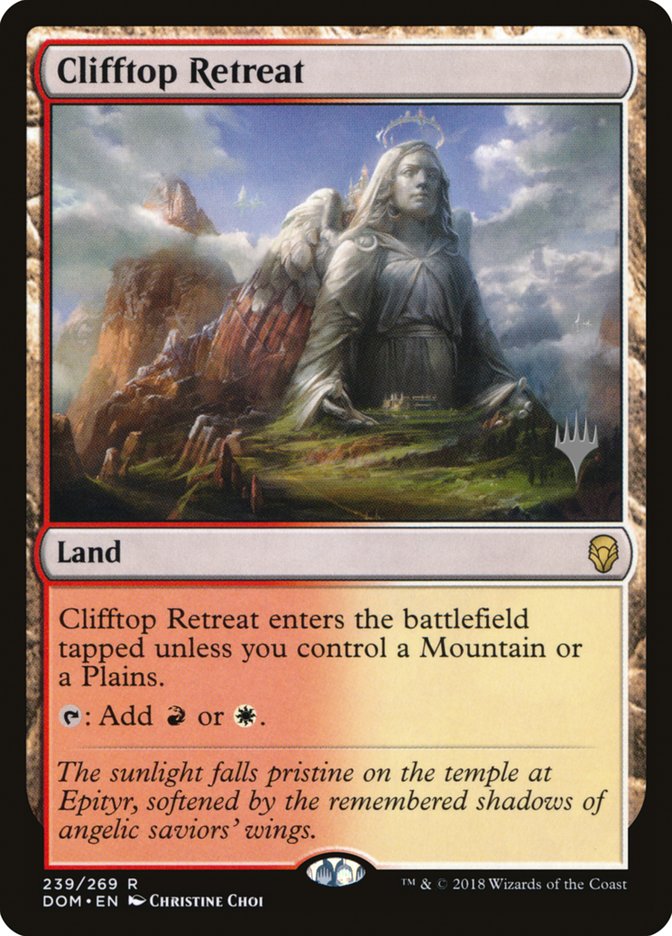 Clifftop Retreat [Dominaria Promos]