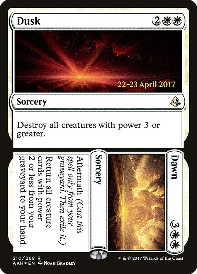 Dusk // Dawn (Prerelease Promo) [Amonkhet Prerelease Promos]