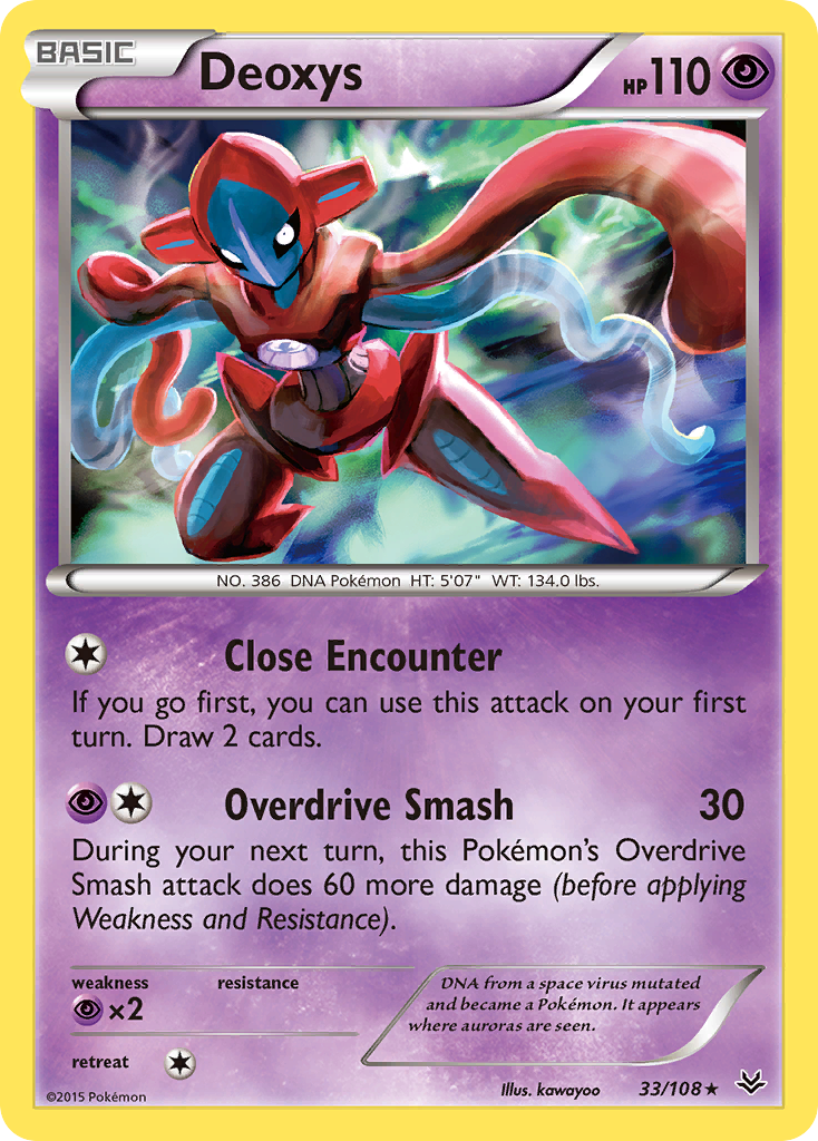 Deoxys (33/108) [XY: Roaring Skies]