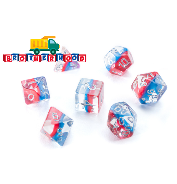 Eclipse Dice Brotherhood (Polyhedral Set)