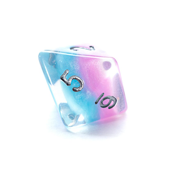 Eclipse Dice: Cotton Candy