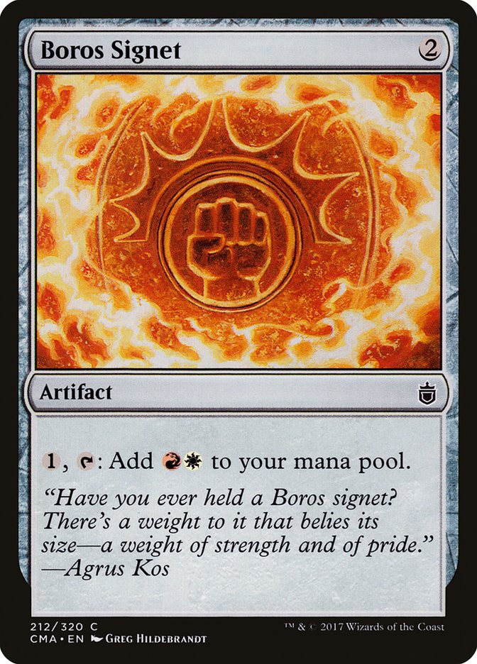 Boros Signet [Commander Anthology]