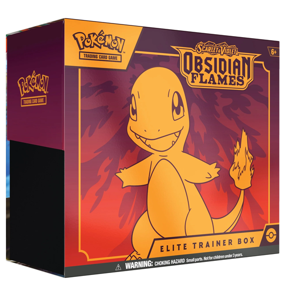 Pokemon Scarlet & Violet 3 - Obsidian Flames - Elite Trainer Box