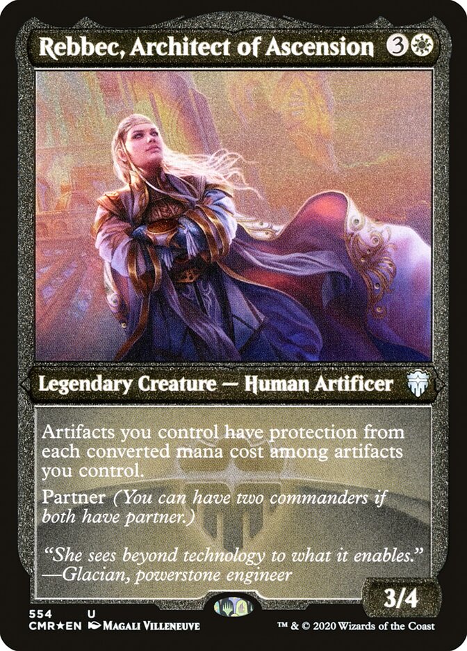 Rebbec, Architect of Ascension (Foil Etched) [Commander Legends]