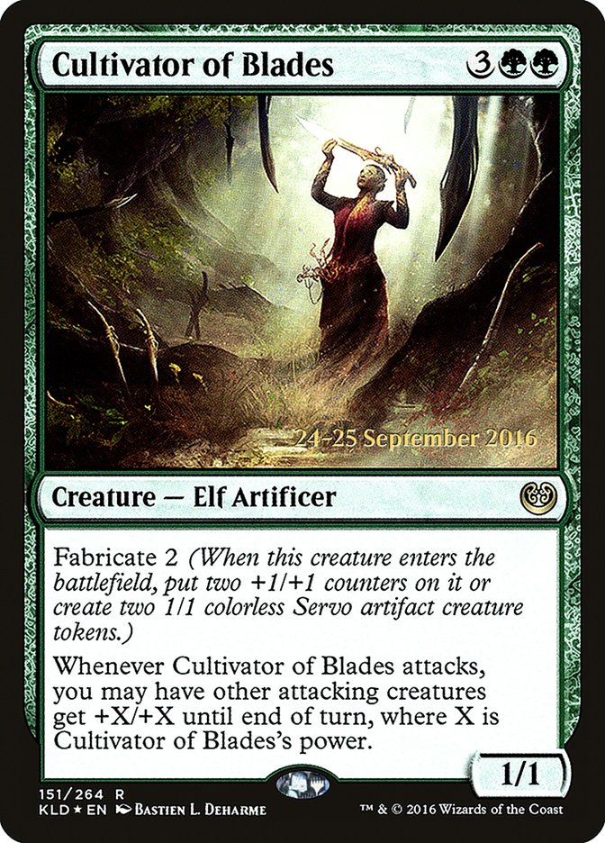 Cultivator of Blades [Kaladesh Promos]