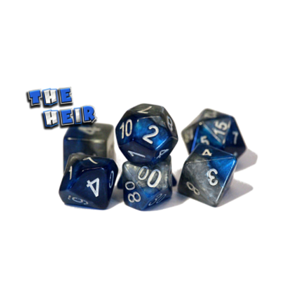 Halfsies Dice: Polyhedral Dice Set - The Heir