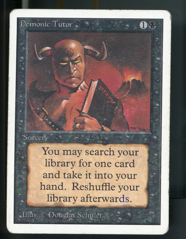 Demonic Tutor #1 [Unlimited Edition]
