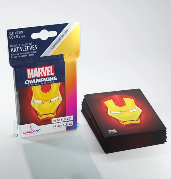 Gamegenic: Marvel Champions Art Sleeves - Iron Man (50)