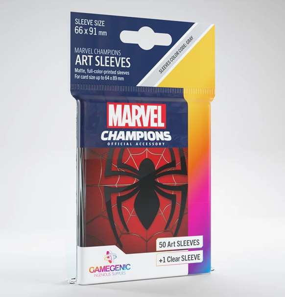 Gamegenic: Marvel Champions Art Sleeves - Spider-Man (50)