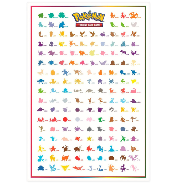 Pokemon Scarlet & Violet 4 151 - Poster Collection