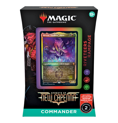 Magic the Gathering: Streets of New Capenna Commander Deck - Riveteers Rampage